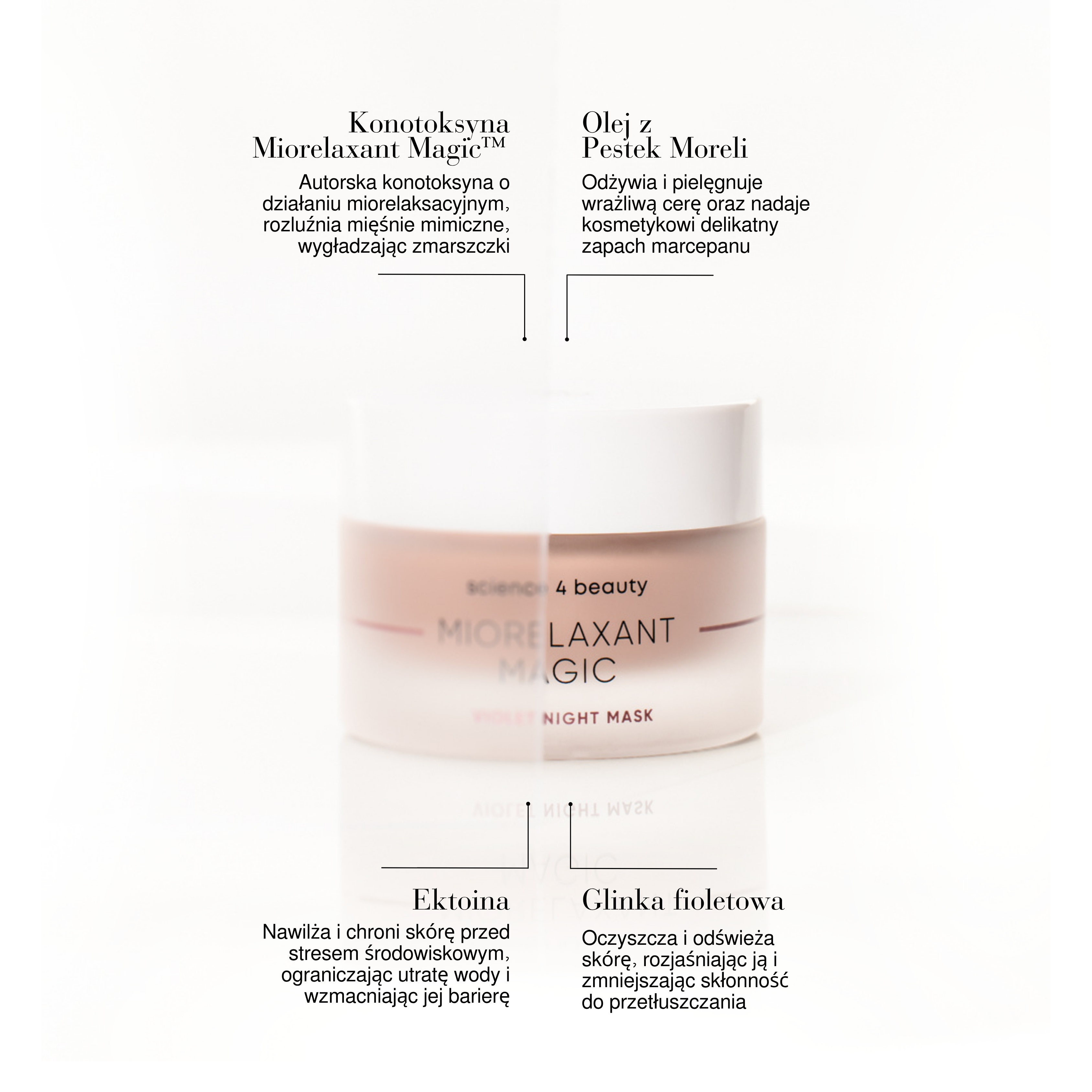 Miorelaxant Magic™ Violet Night Mask