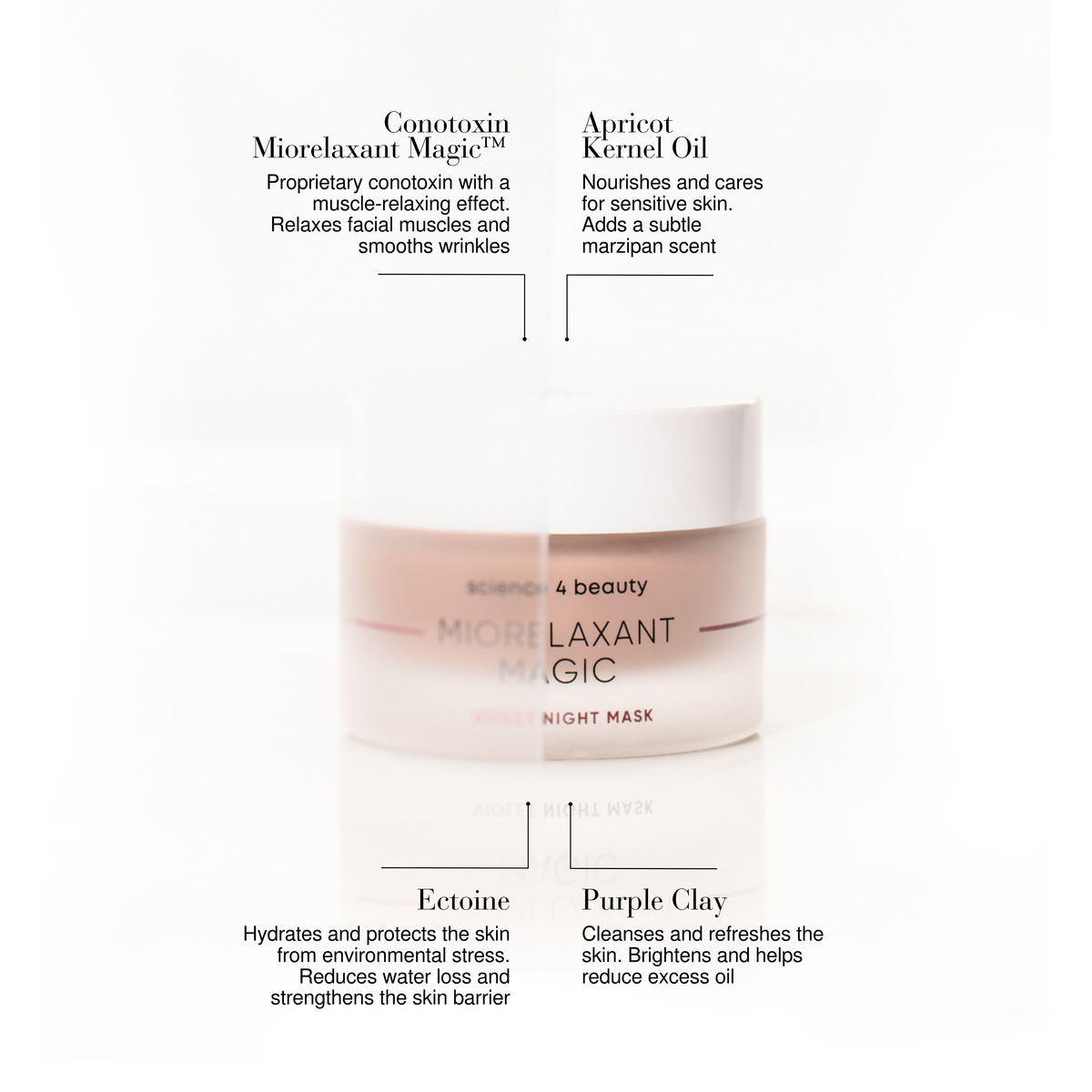 Miorelaxant Magic™ Violet Night Mask