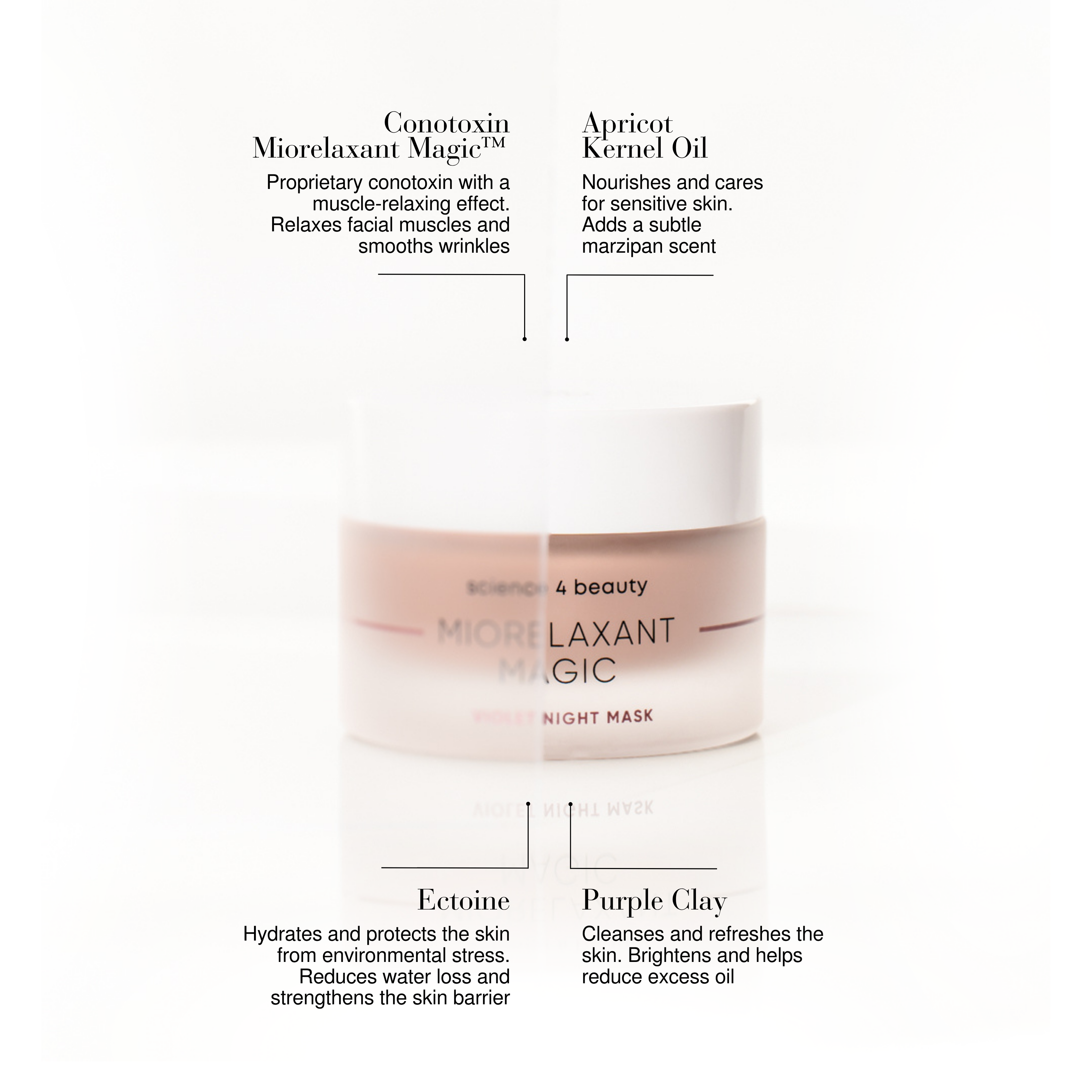 Miorelaxant Magic™ Violet Night Mask