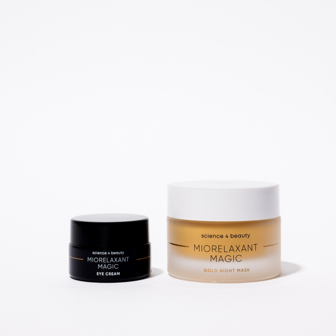 Miorelaxant Magic Eye Cream & Gold Mask set