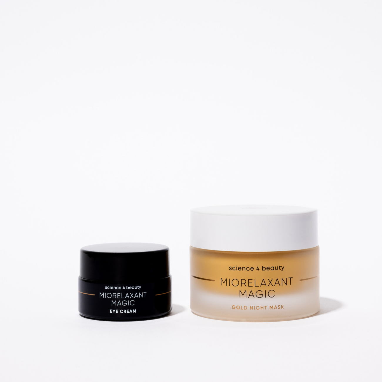 Miorelaxant Magic Eye Cream & Gold Mask set