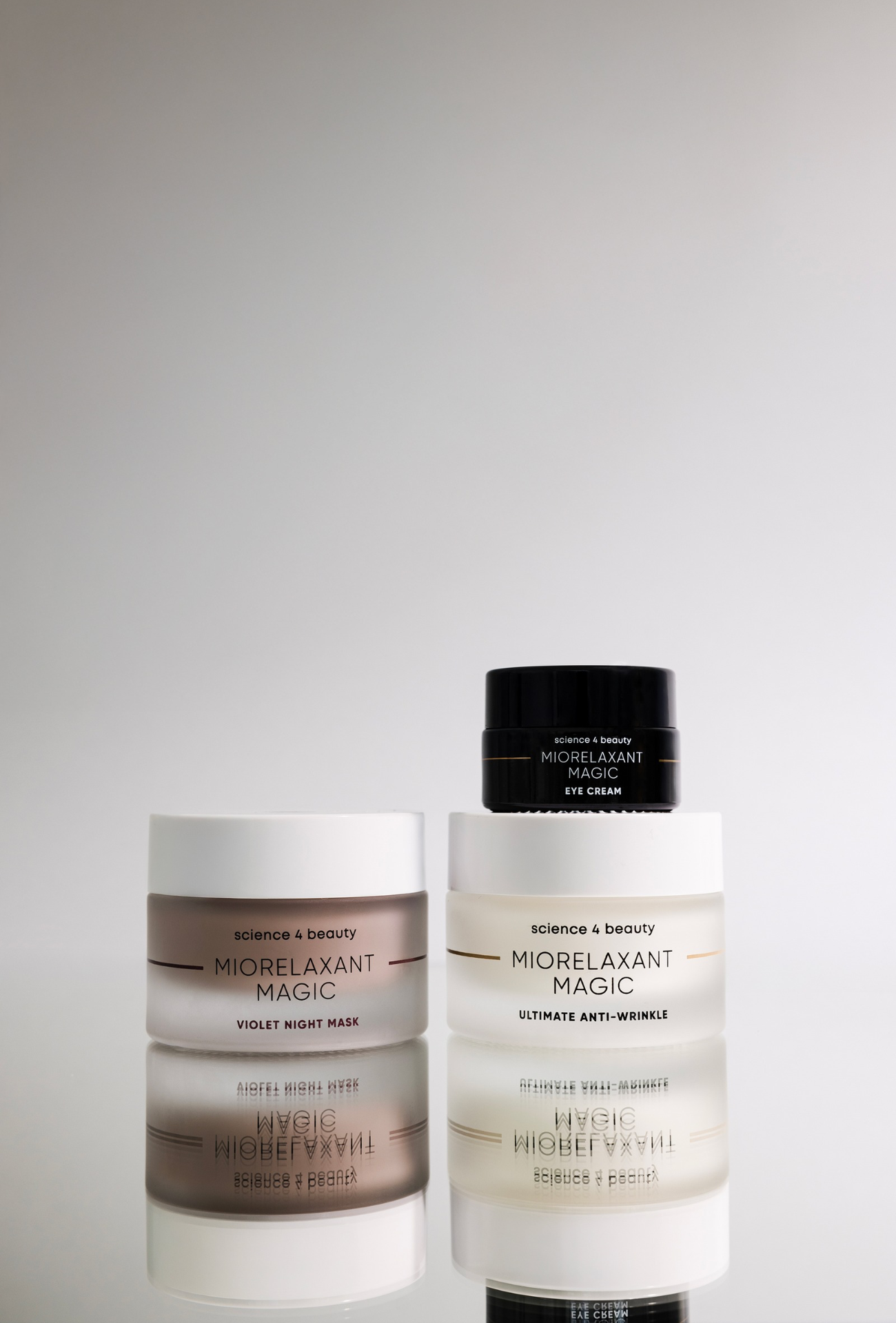Miorelaxant Magic Ultimate Cream & Violet Mask & Eye Cream set