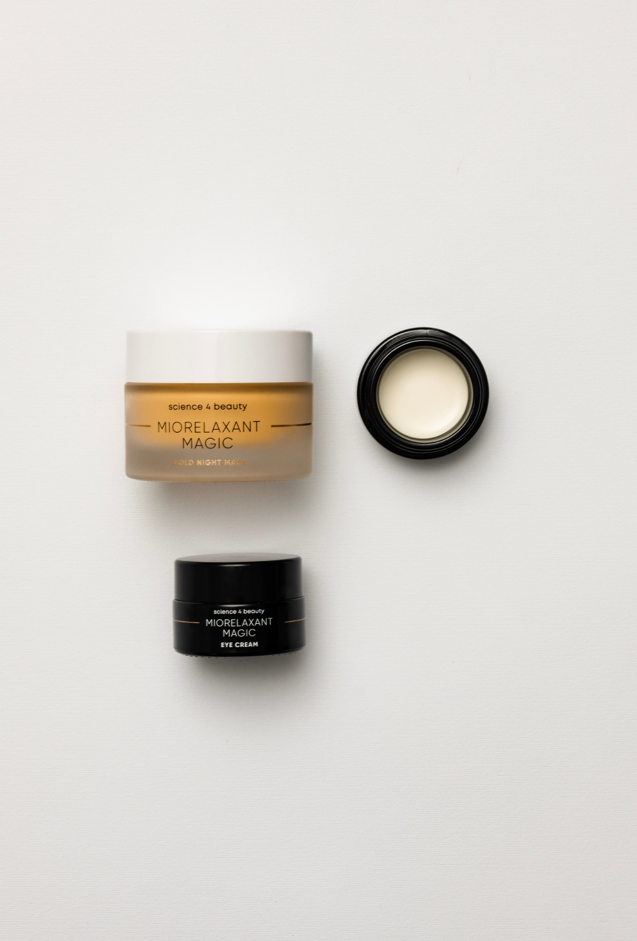 Miorelaxant Magic Eye Cream & Gold Mask set
