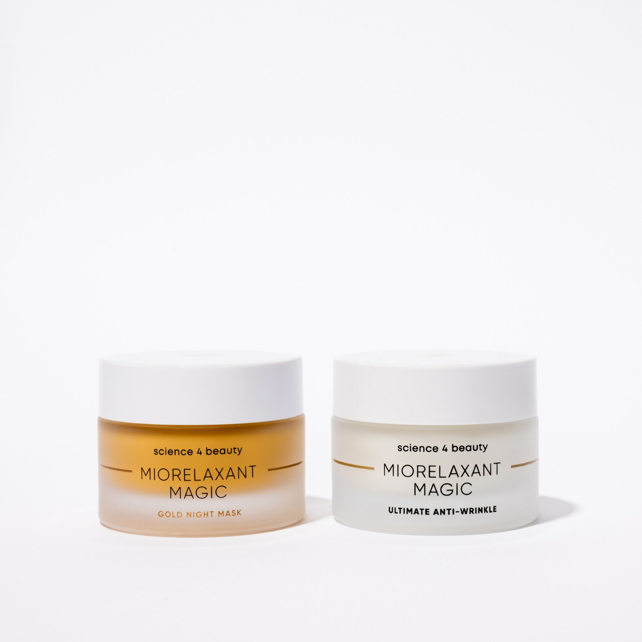 Miorelaxant Magic Ultimate Cream & Gold Mask set