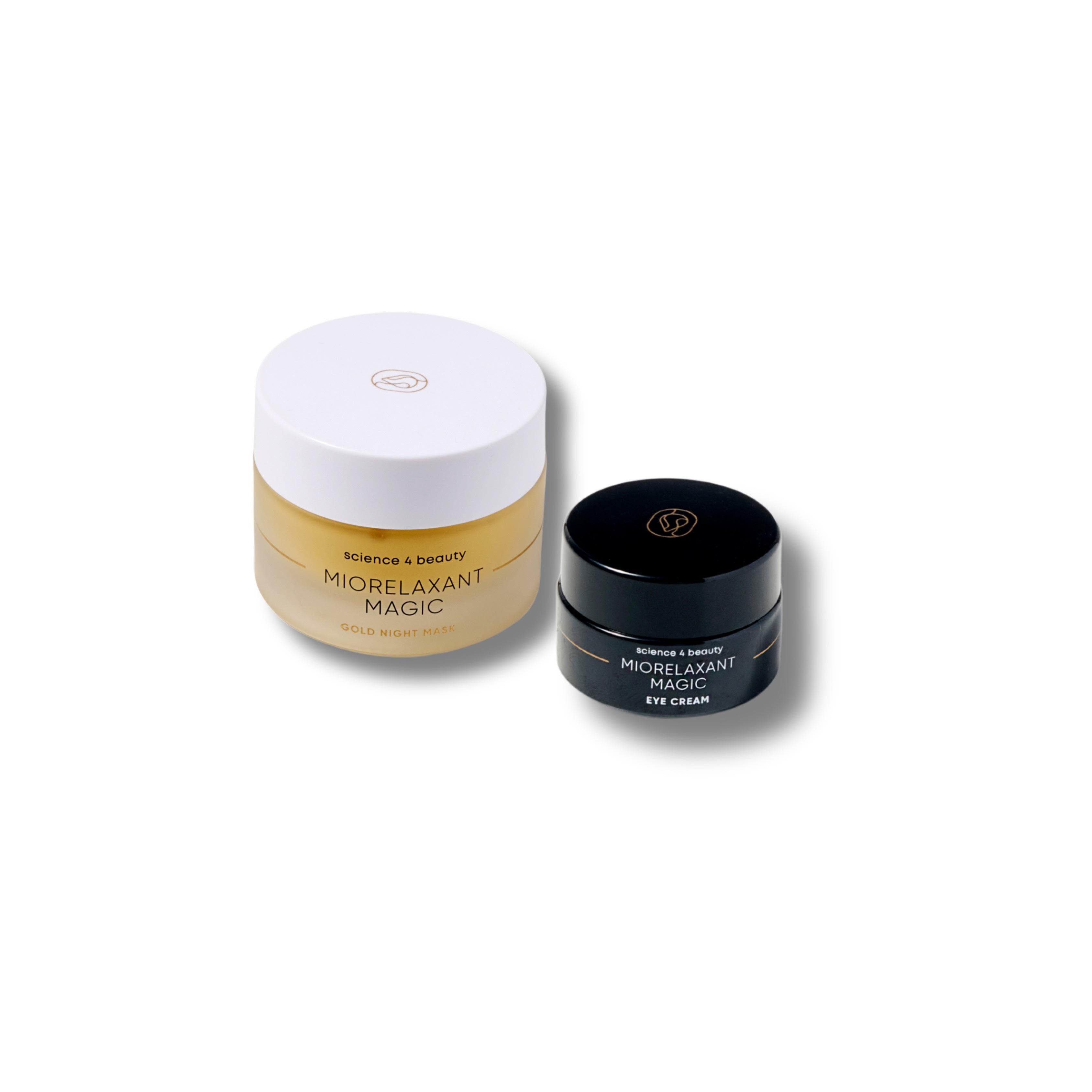 Miorelaxant Magic Eye Cream & Gold Mask set