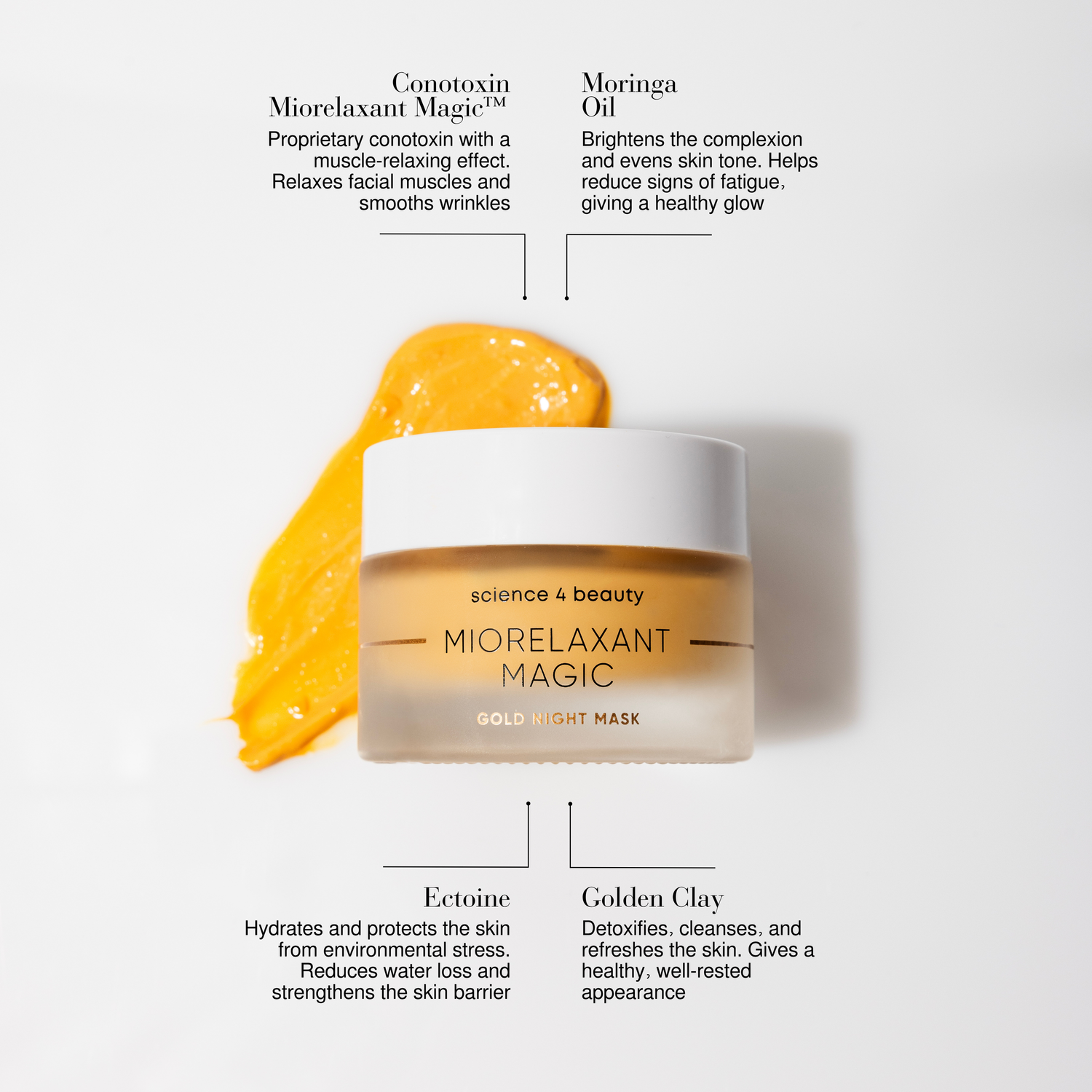 Miorelaxant Magic™ Gold Night Mask