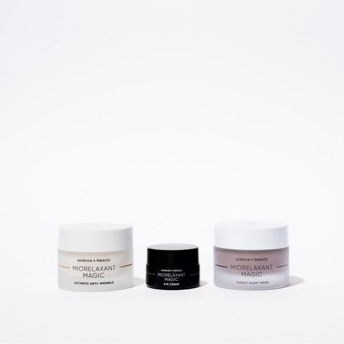 Miorelaxant Magic Ultimate Cream & Violet Mask & Eye Cream set