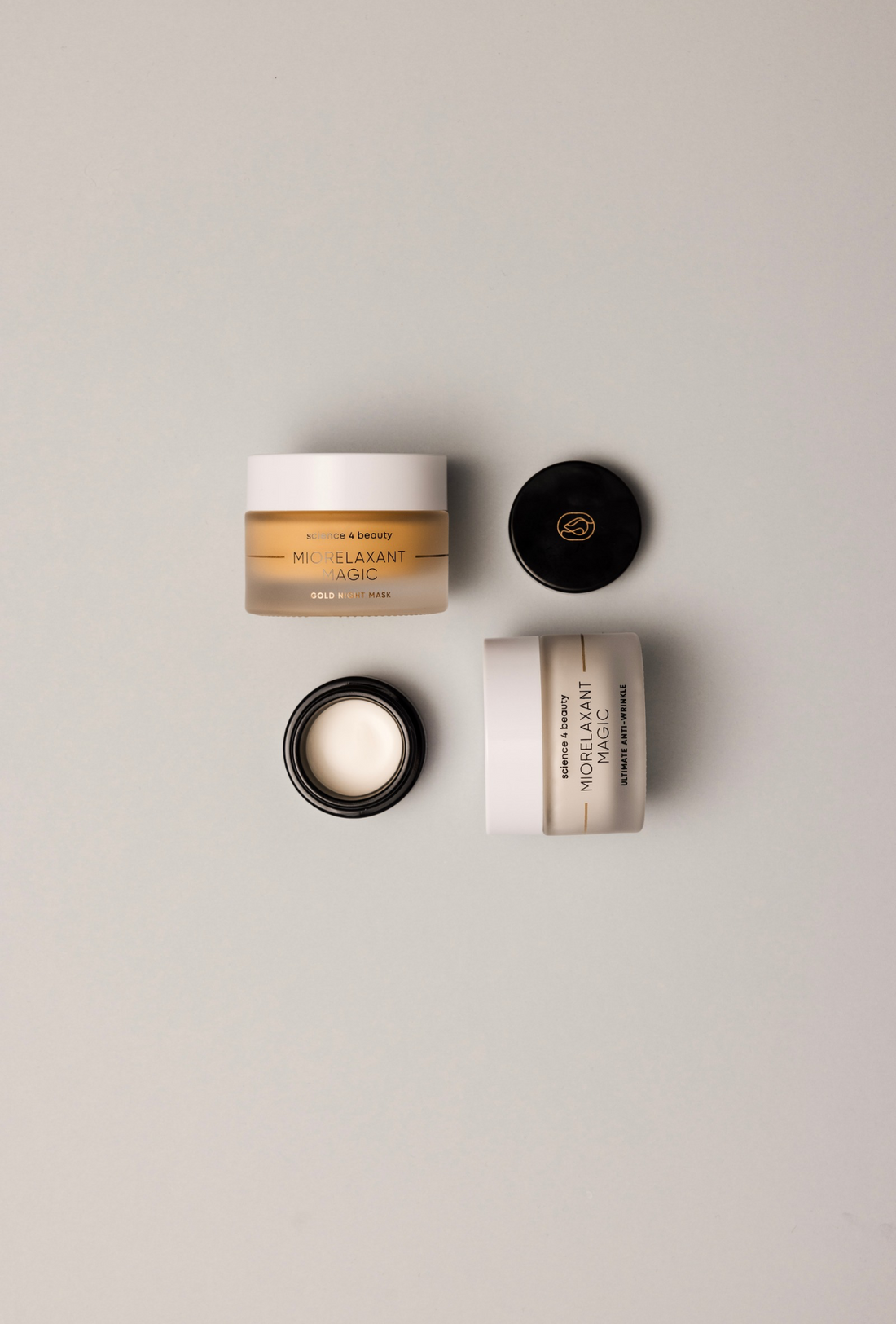 Miorelaxant Magic Ultimate Cream & Gold Mask & Eye Cream set