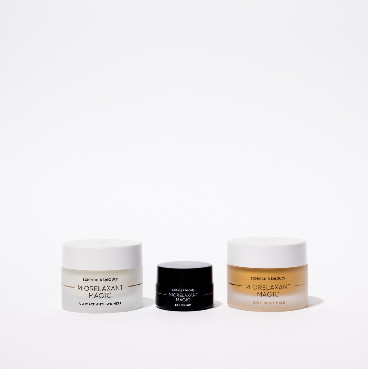 Miorelaxant Magic Ultimate Cream &amp; Gold Mask &amp; Eye Cream set
