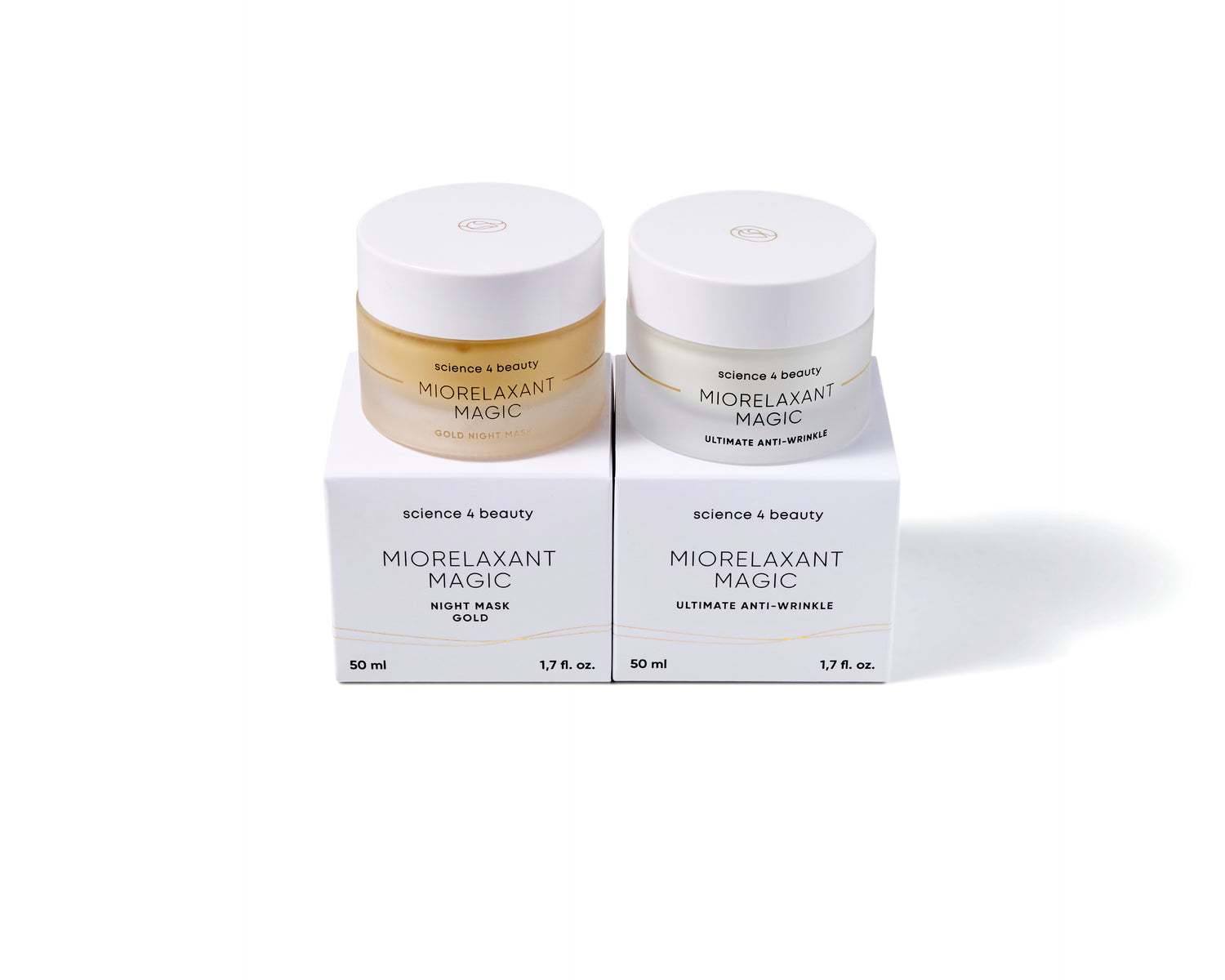 Miorelaxant Magic Ultimate Cream &amp; Gold Mask set