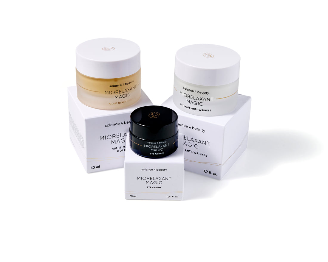 Miorelaxant Magic Ultimate Cream &amp; Gold Mask &amp; Eye Cream set