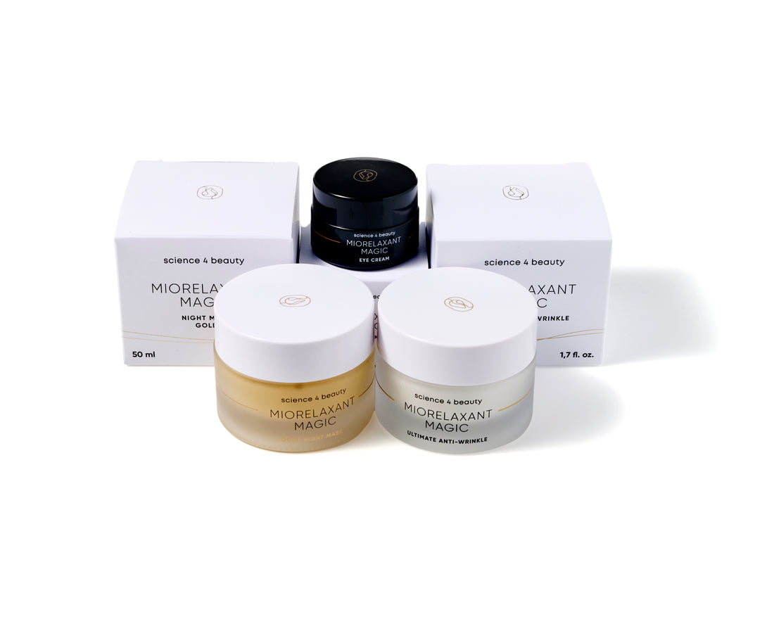 Miorelaxant Magic Ultimate Cream &amp; Gold Mask &amp; Eye Cream set