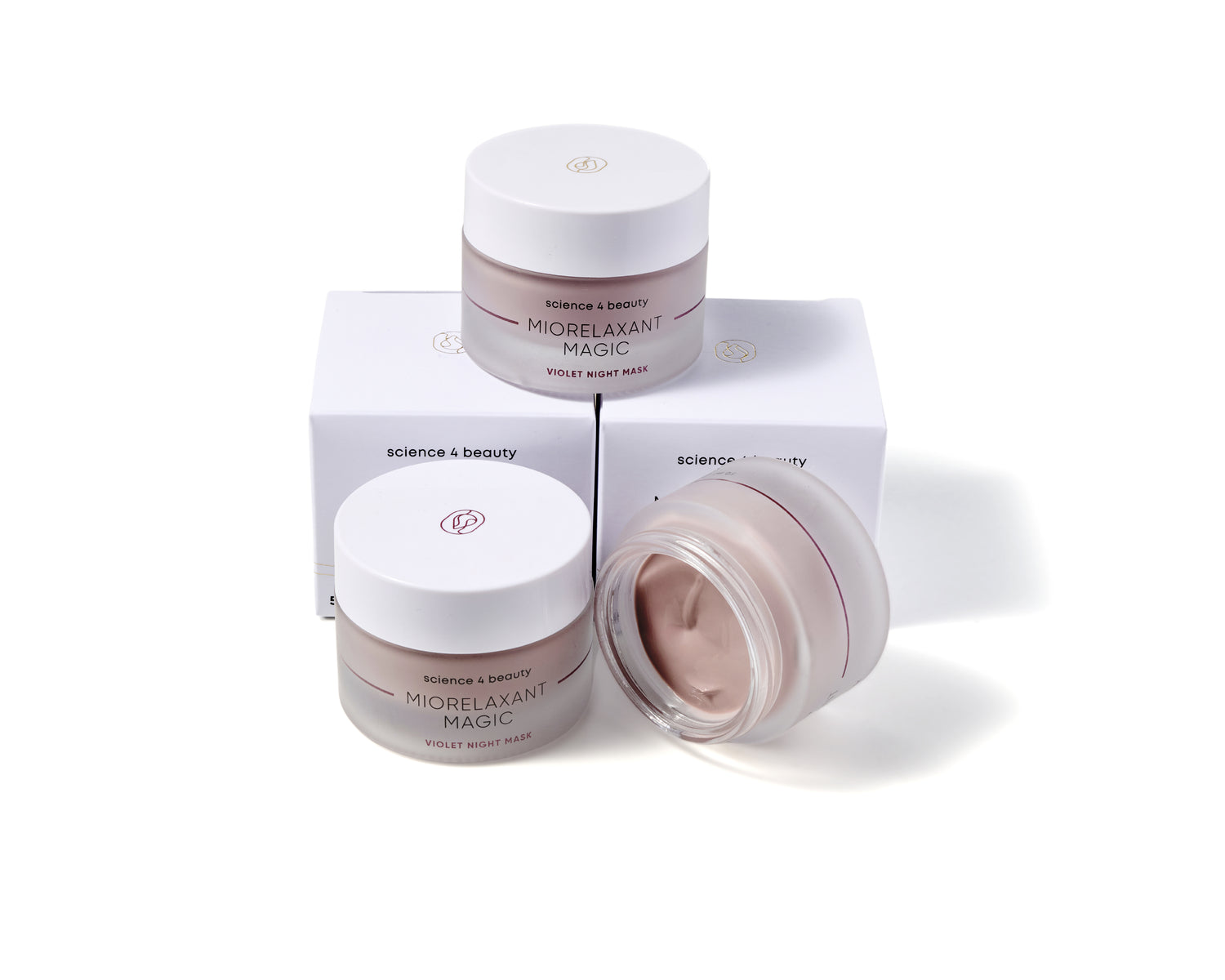 Miorelaxant Magic Eye Cream &amp; Violet Mask Set